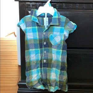 Baby casual dress onesie
